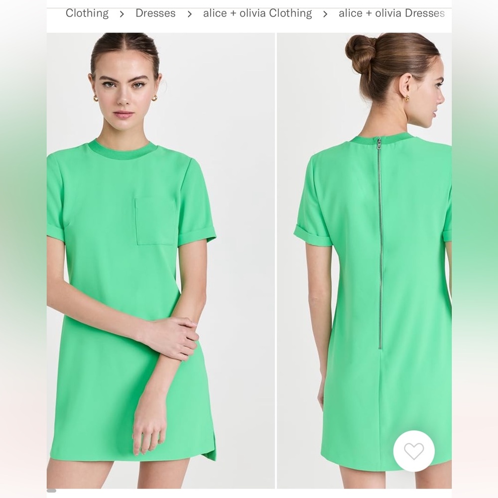 Alice and Olivia Catalina Mini Shift Dress